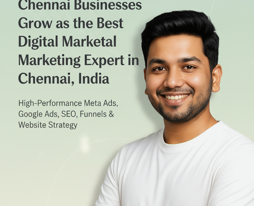 How I Help Chennai Businesses Grow as the Best Digital Marketing Expert in Chennai, India.
